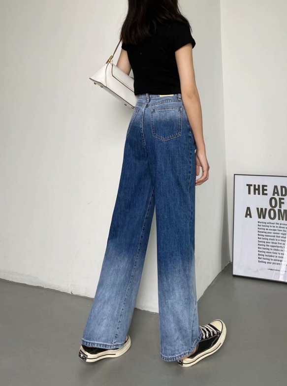 High Waisted Long Baggy Jeans - RippedJeans® Official Site
