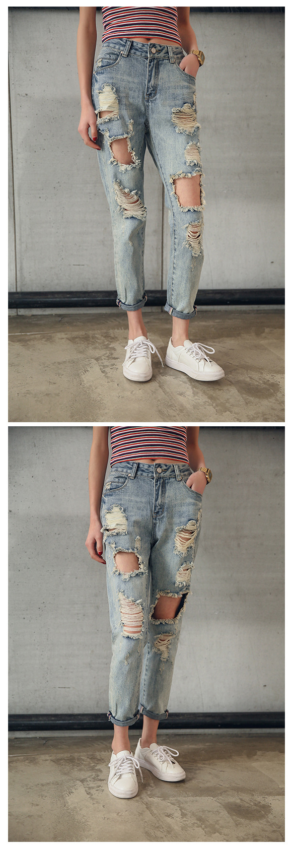 90's Vintage Distressed Ripped Jeans - RippedJeans® Official Site